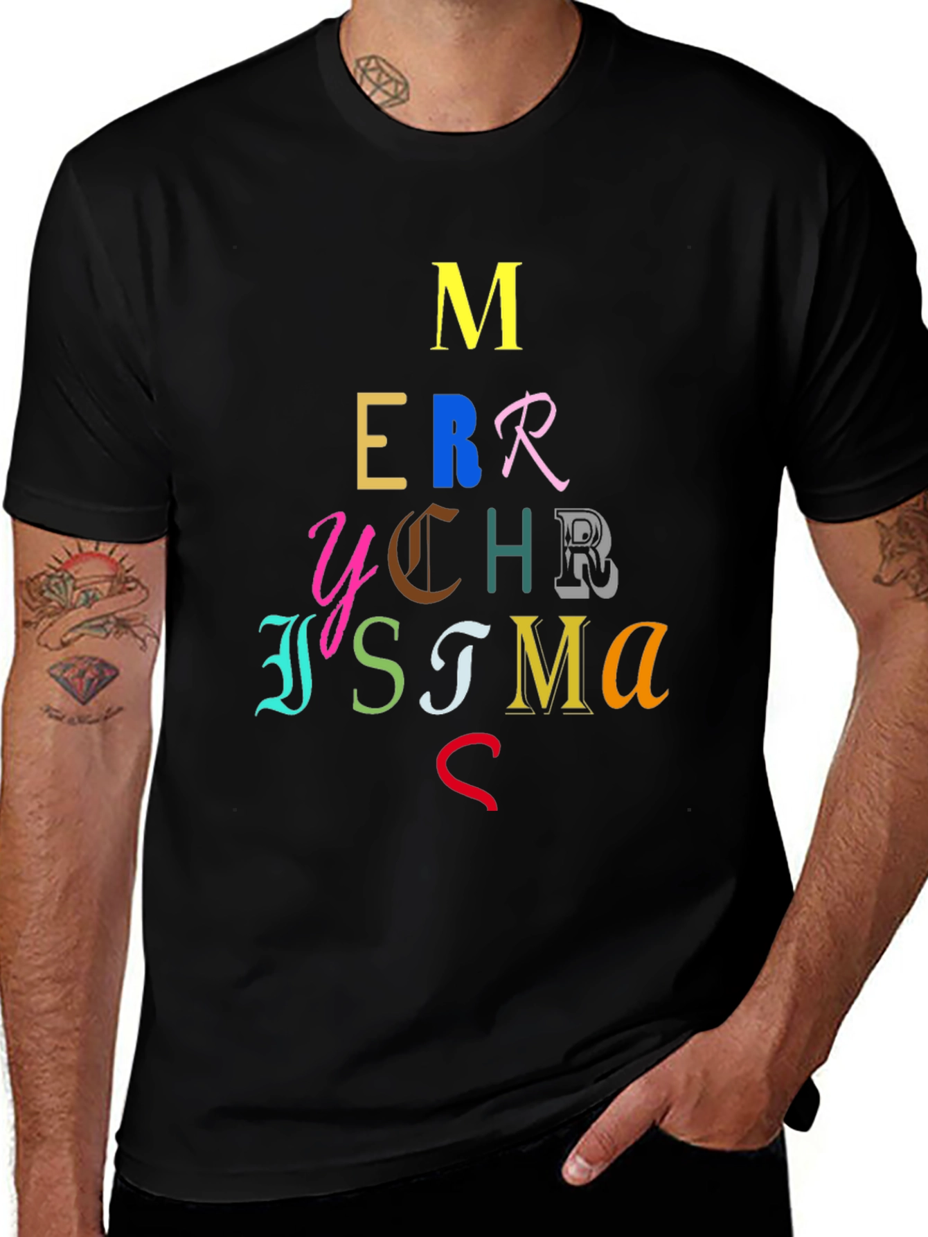 Merry Christmas T-Shirt Holiday Season Tee