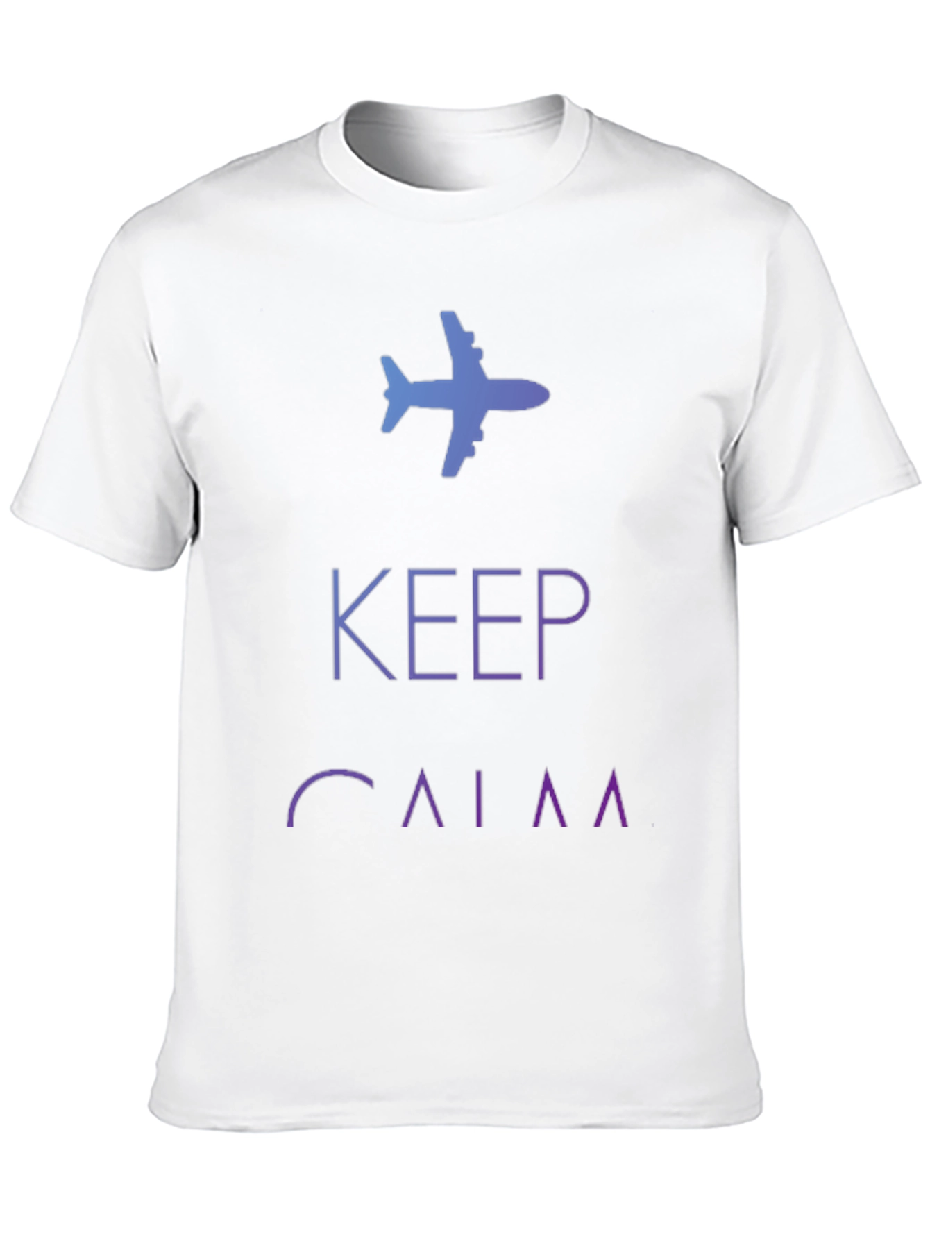 Keep Calm and Fly Black T-Shirt