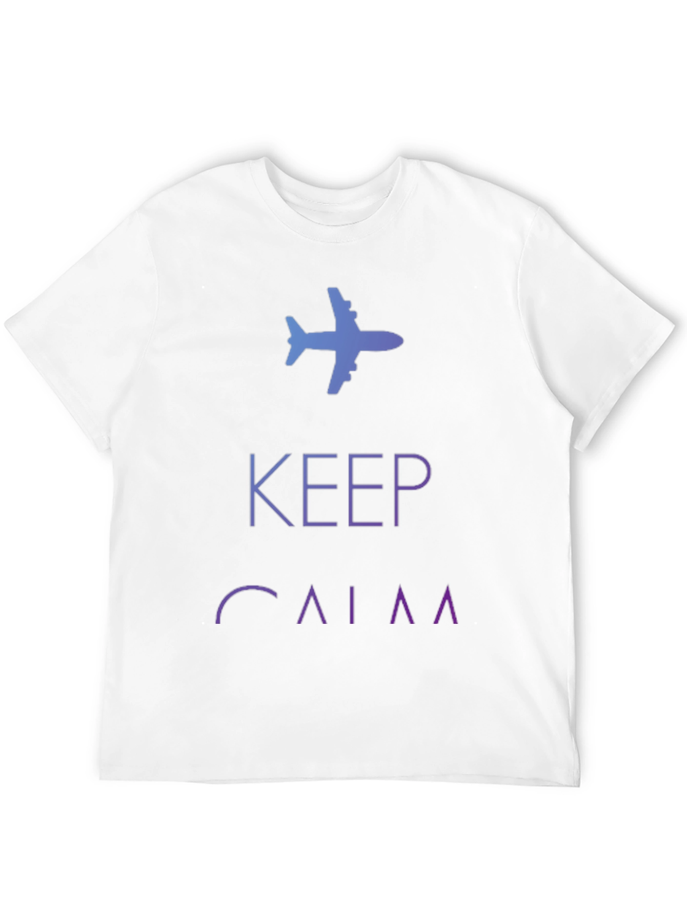 Keep Calm and Fly Black T-Shirt