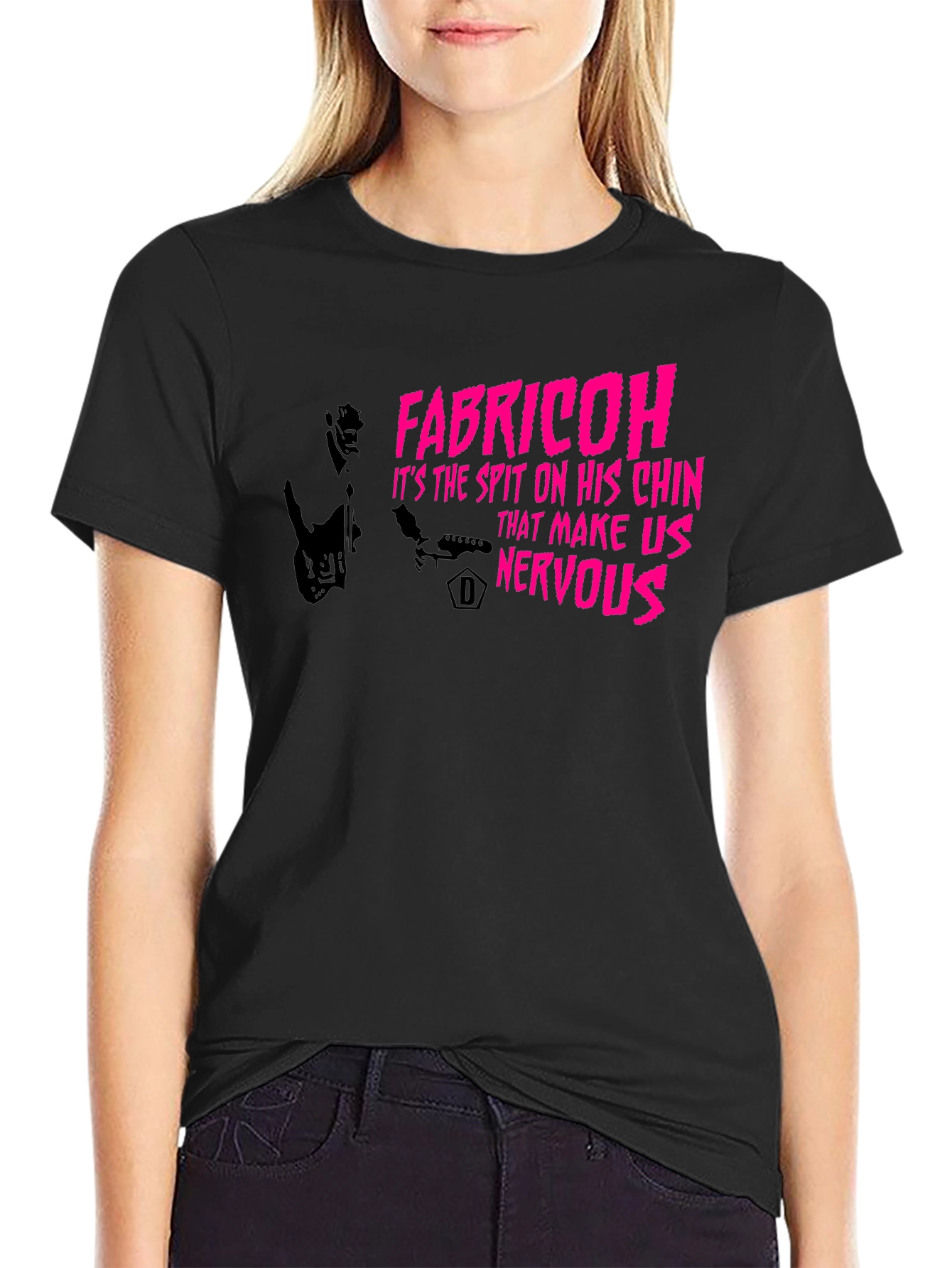 Fabricoh Spit on His Chin Graphic Tee
