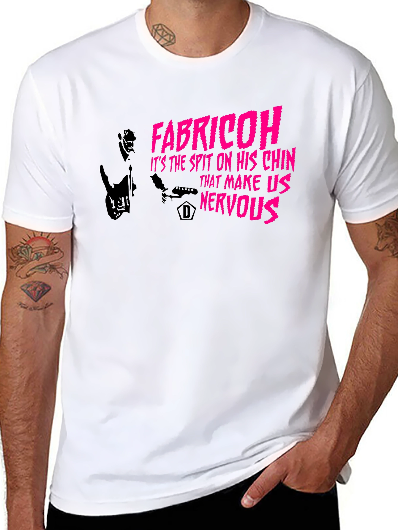 Fabricoh Spit on His Chin Graphic Tee