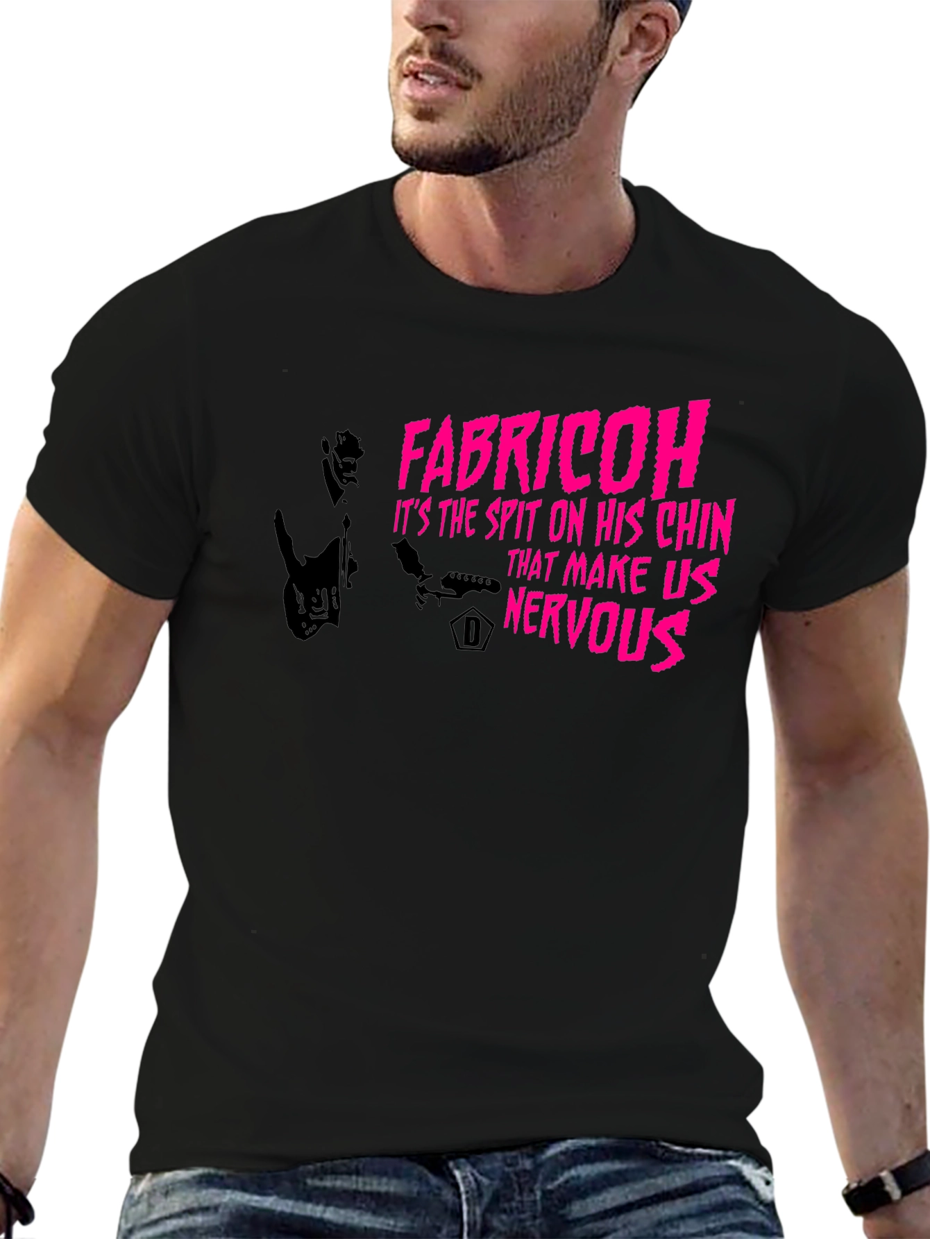 Fabricoh Spit on His Chin Graphic Tee