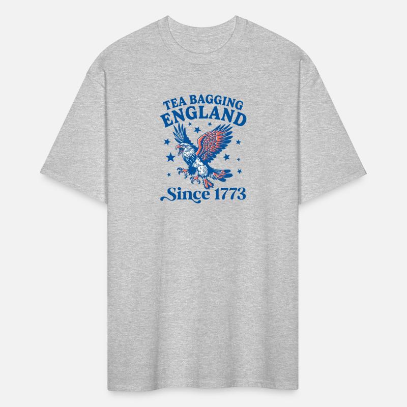 Tea Bagging England Since 1773 Patriotic Eagle