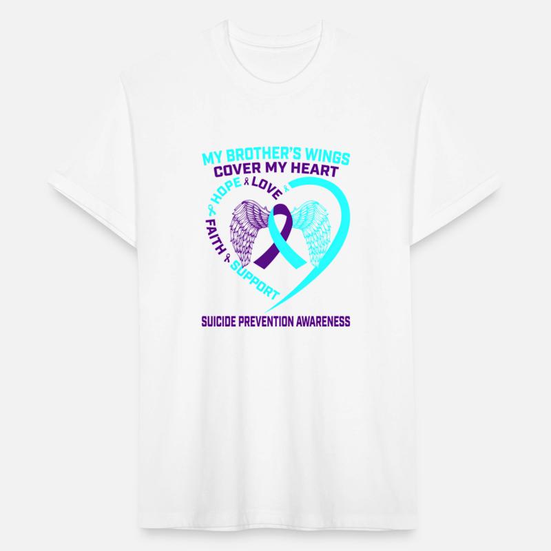 Teal Purple Suicide Prevention Awareness Brother