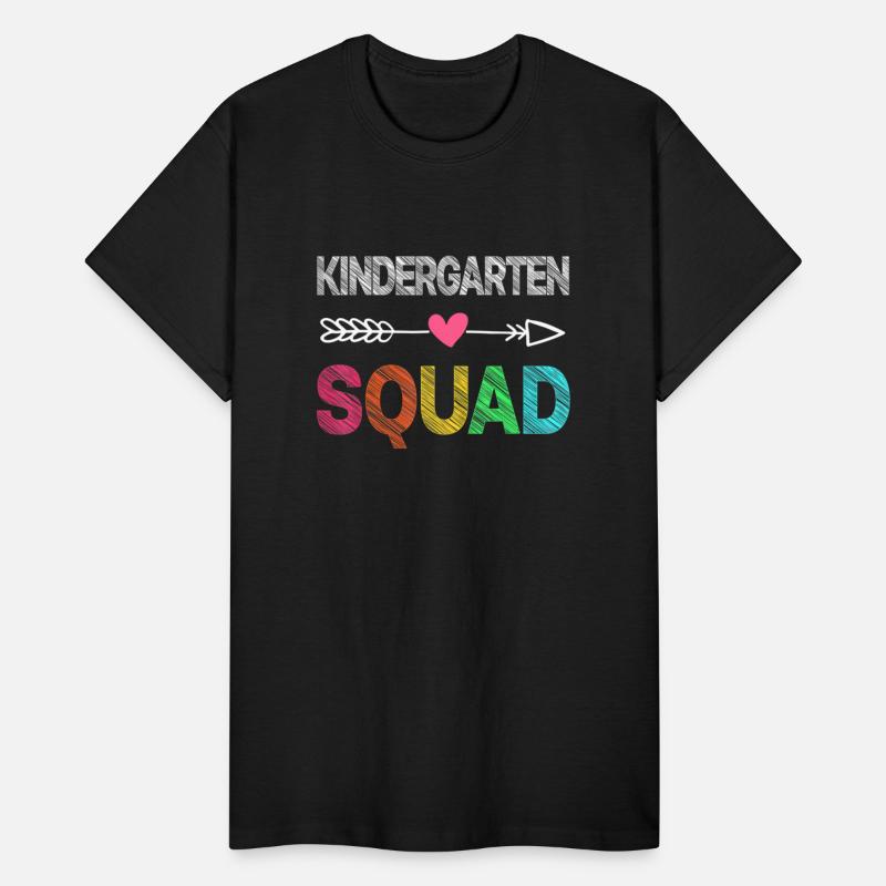 Team Kindergarten Squad Teacher Student Back To Sc
