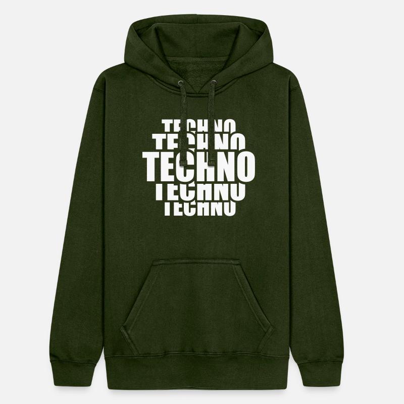 Techno Music Love Letters Quote Dance Party Logo