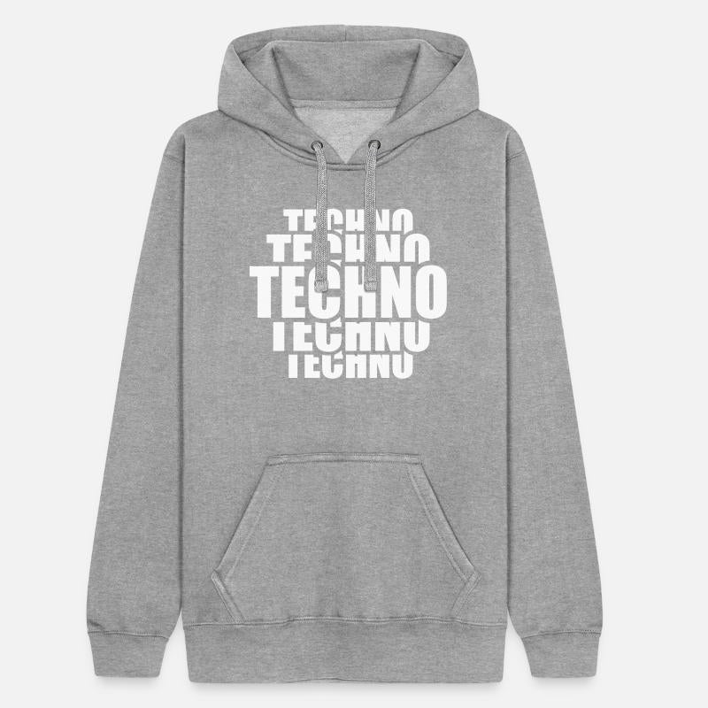 Techno Music Love Letters Quote Dance Party Logo