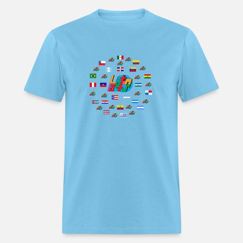 The Global Latin Factor Multi Latino Flags