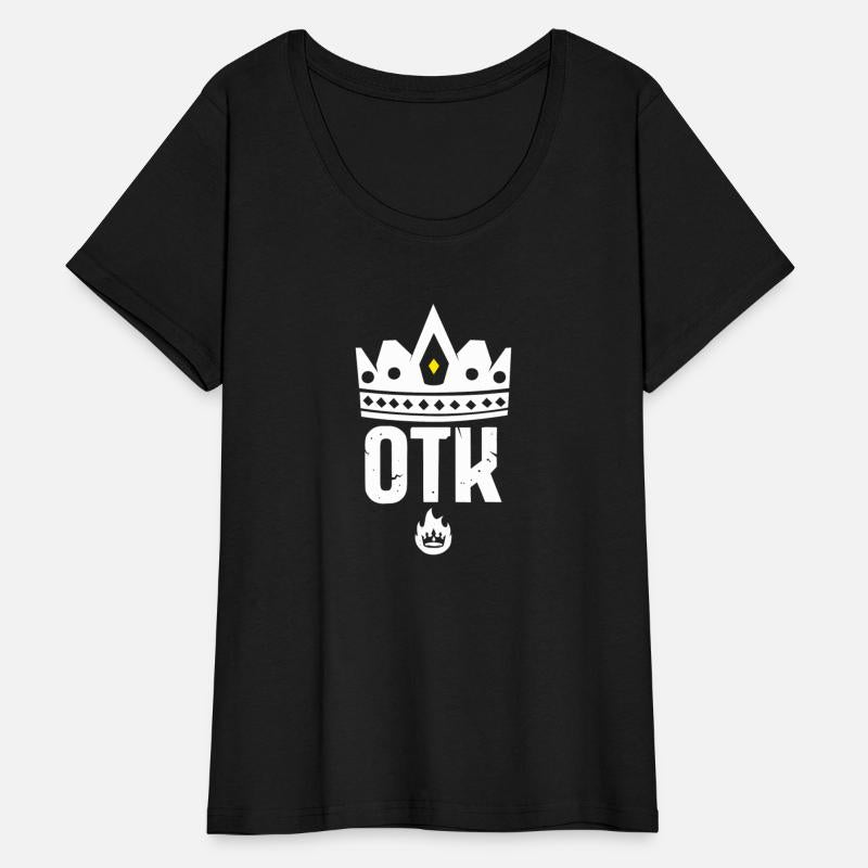 The One True King Silhouette for Dark Tees