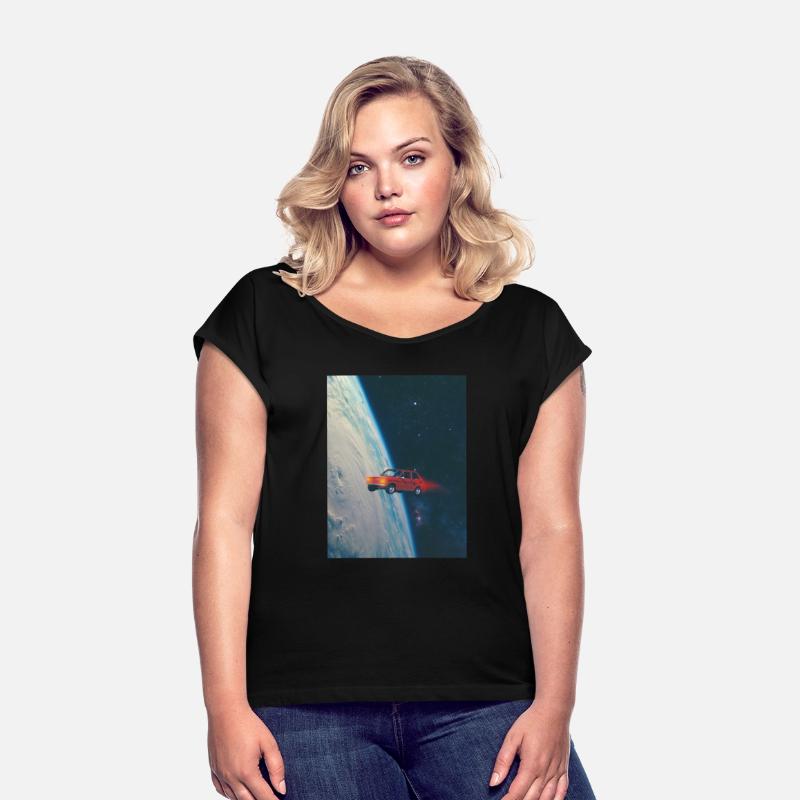 Tiny Red Car in Space