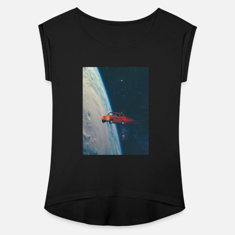 Tiny Red Car in Space