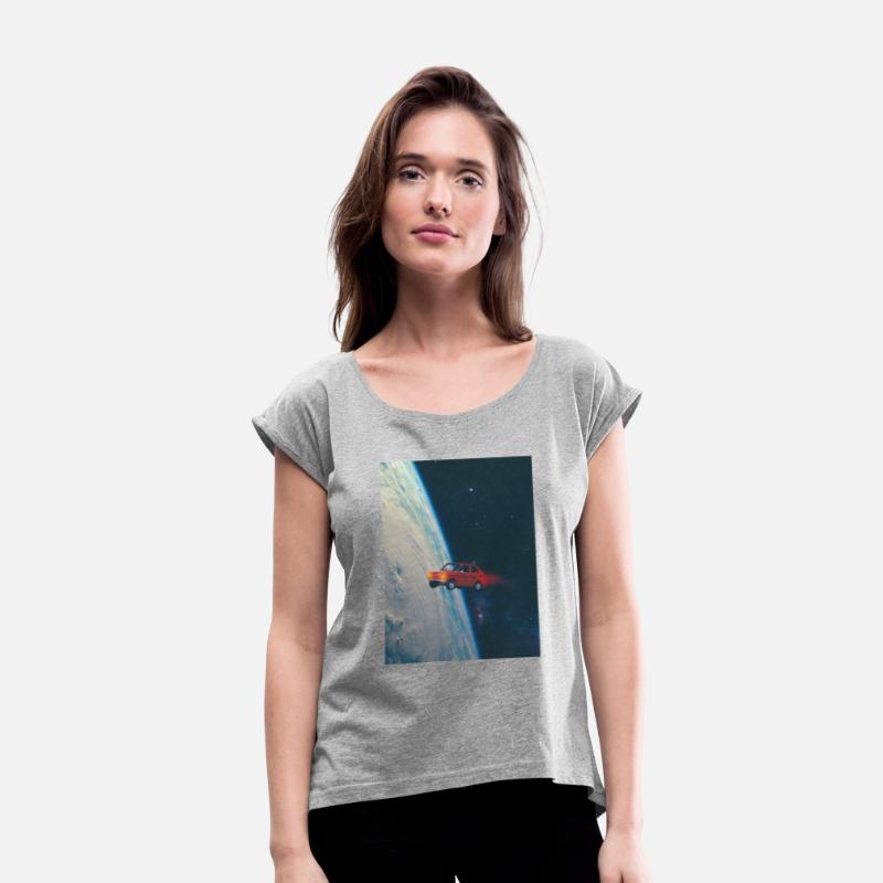 Tiny Red Car in Space