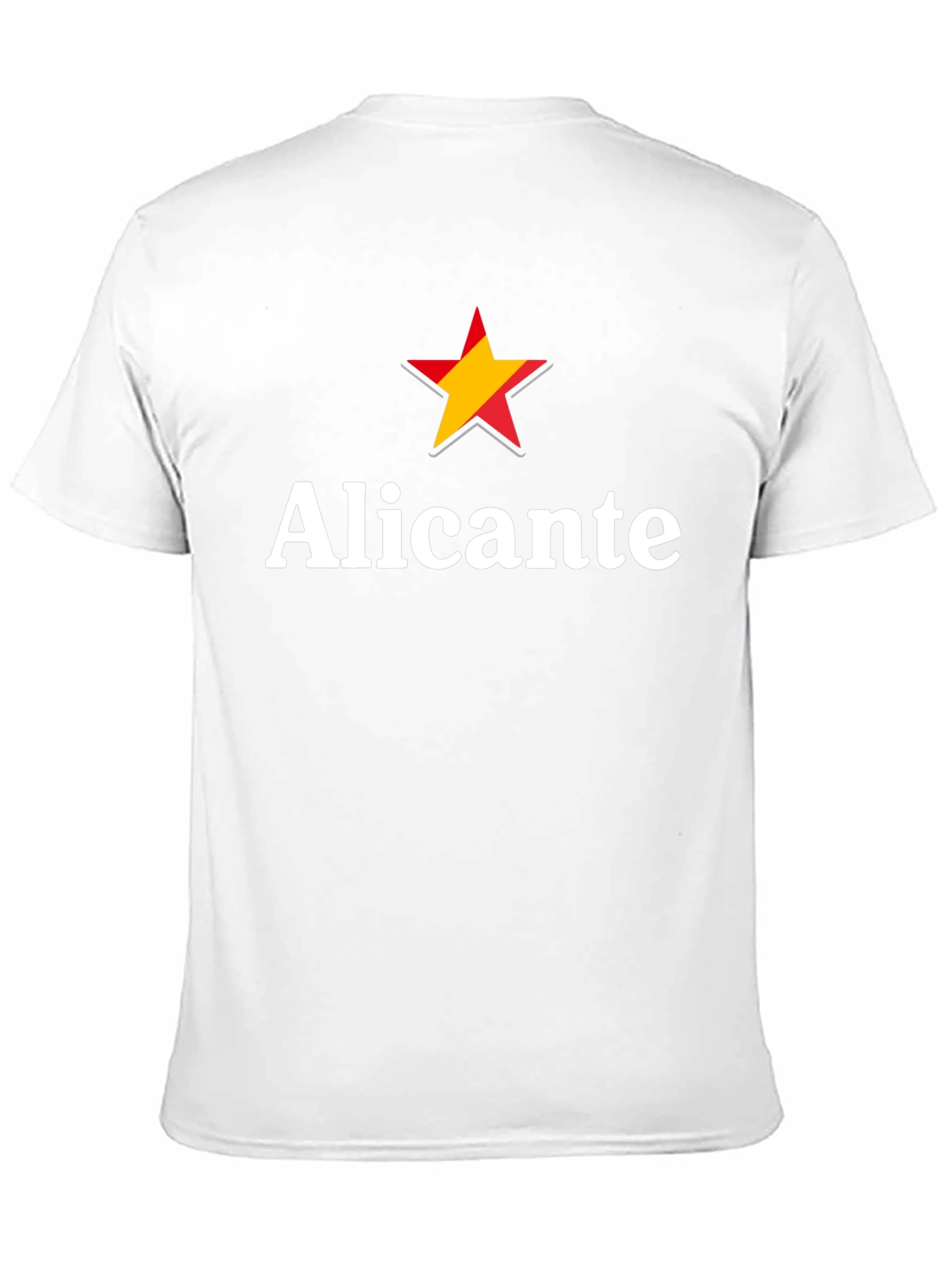 Alicante Star Graphic T-Shirt - Black Cotton Tee