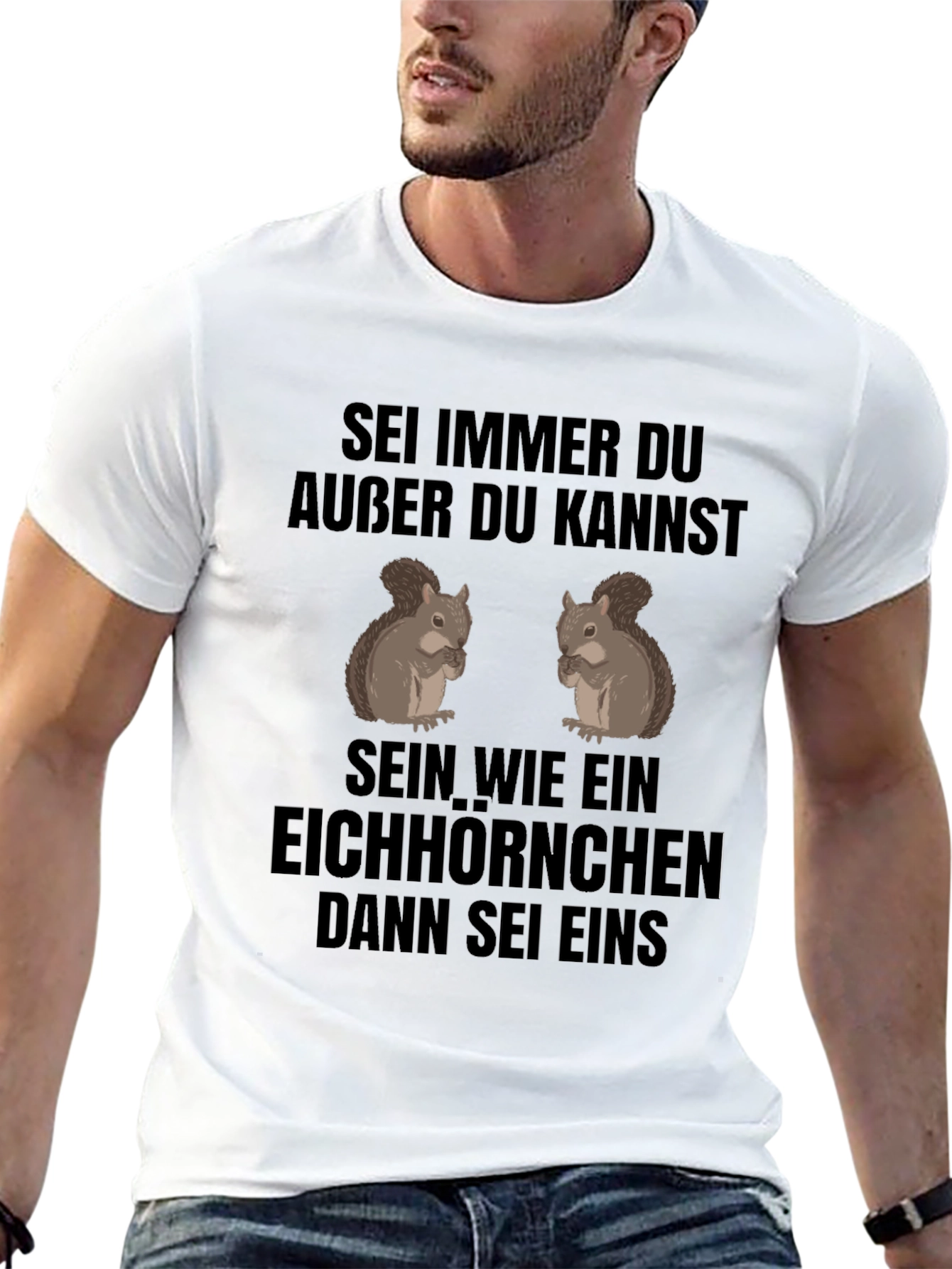 Funny Squirrel T-Shirt - Be Yourself