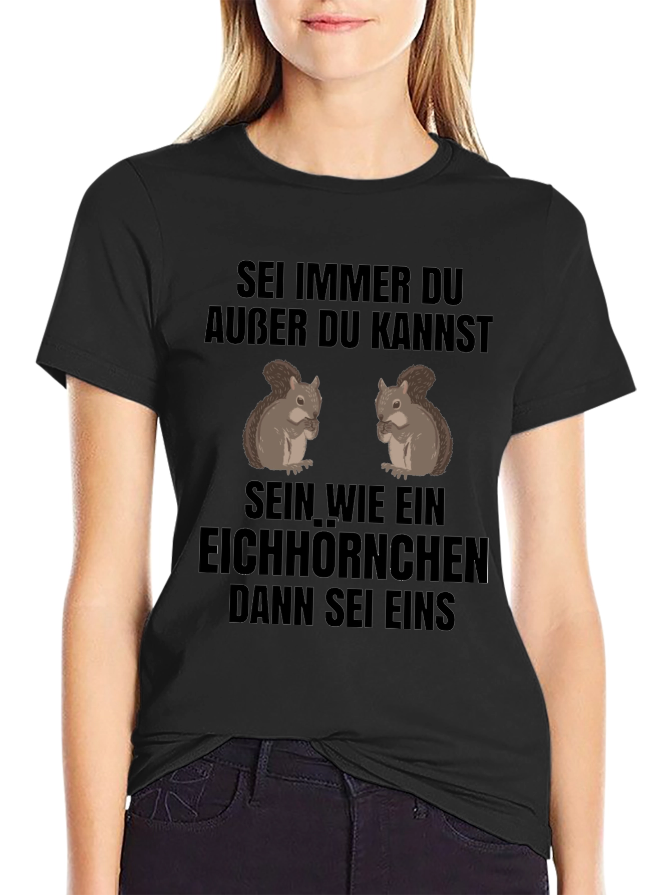 Funny Squirrel T-Shirt - Be Yourself