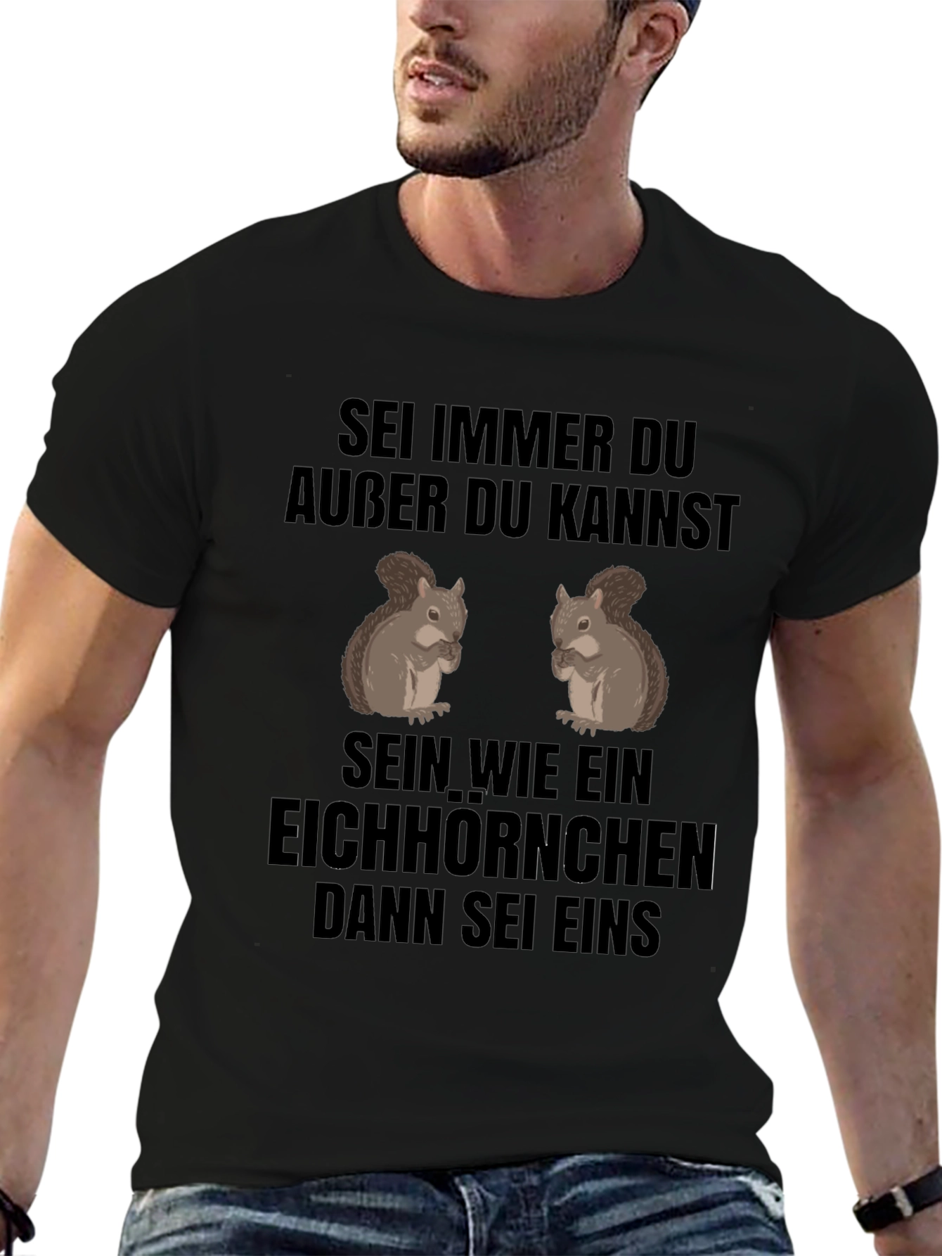 Funny Squirrel T-Shirt - Be Yourself