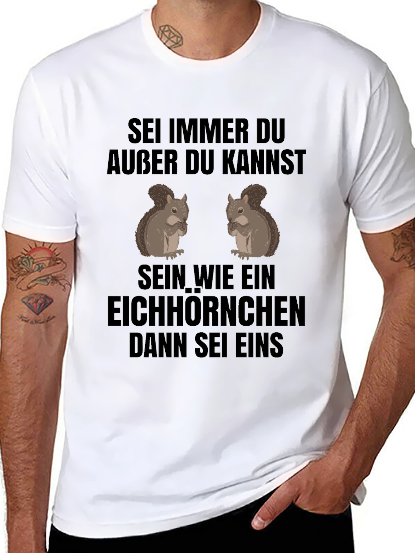 Funny Squirrel T-Shirt - Be Yourself