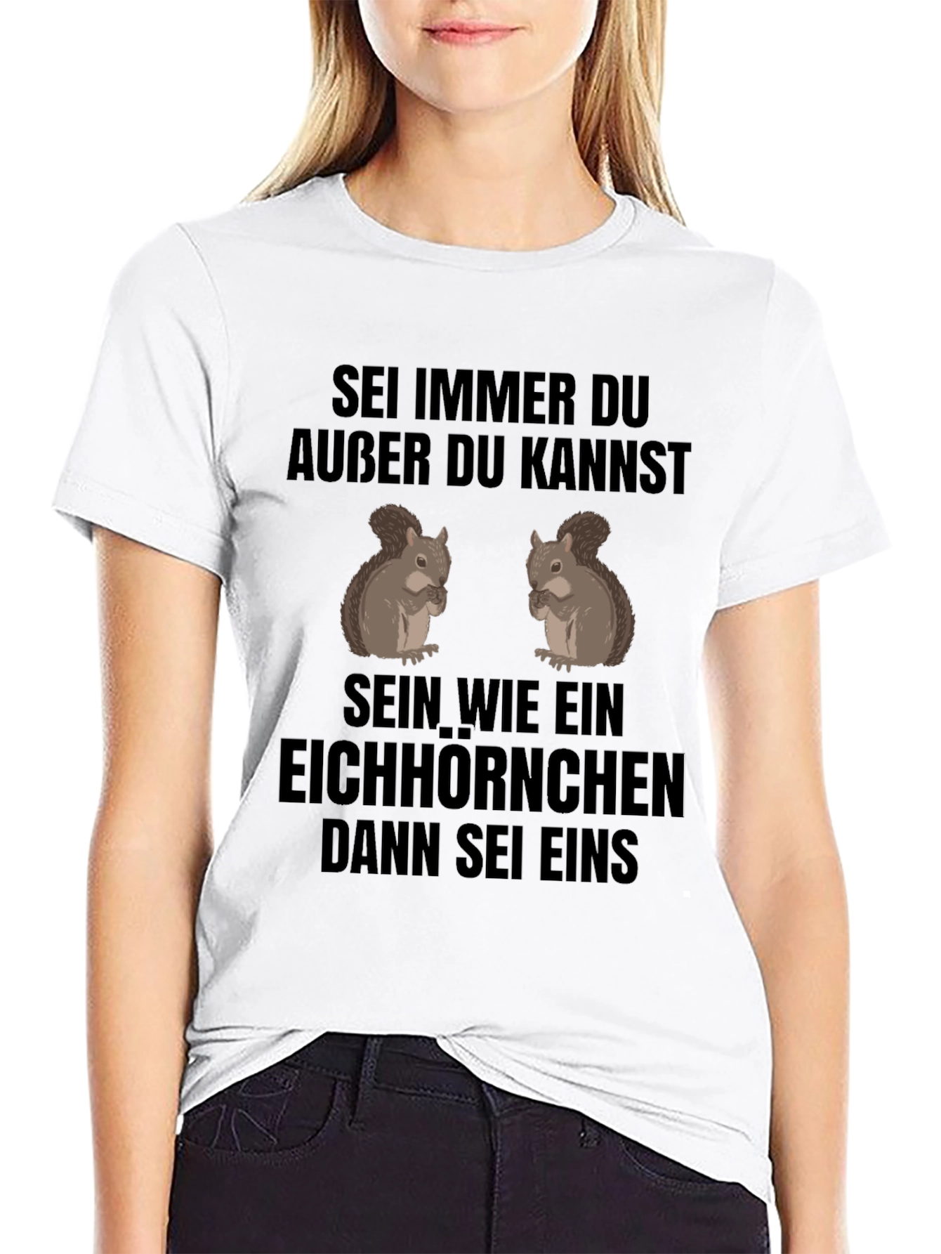 Funny Squirrel T-Shirt - Be Yourself