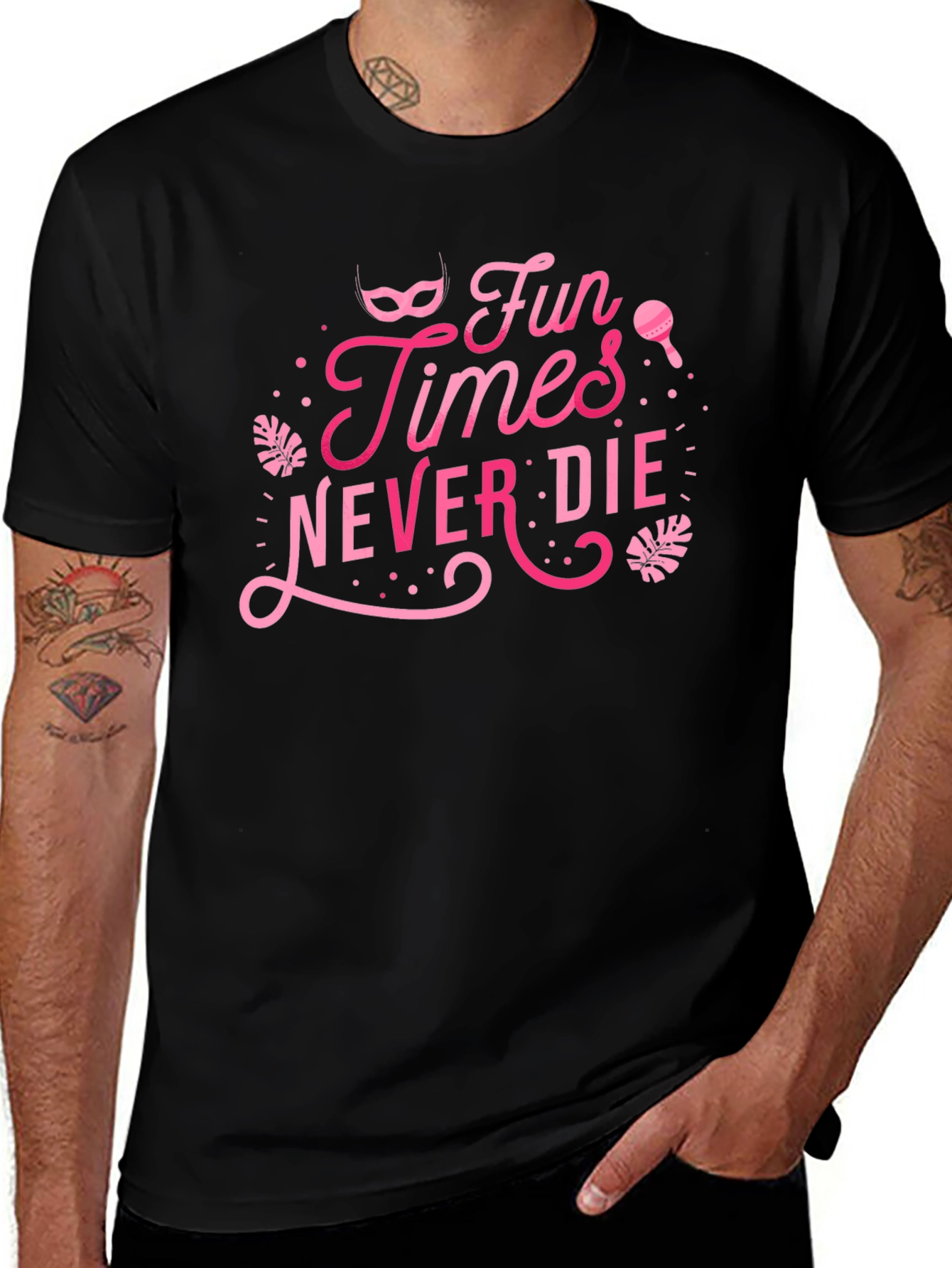 Fun Times Never Die Graphic Tee