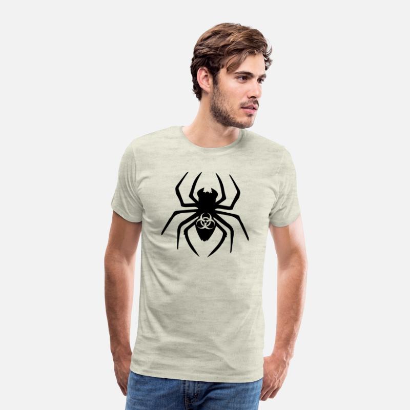 toxic biohazard biological symbol sign virus spide