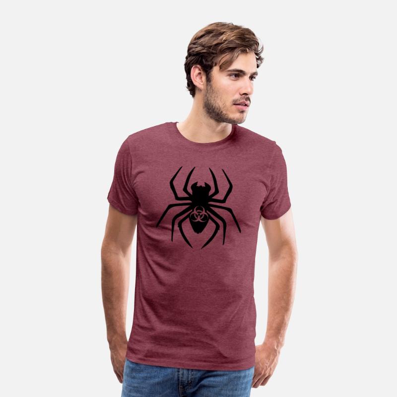 toxic biohazard biological symbol sign virus spide