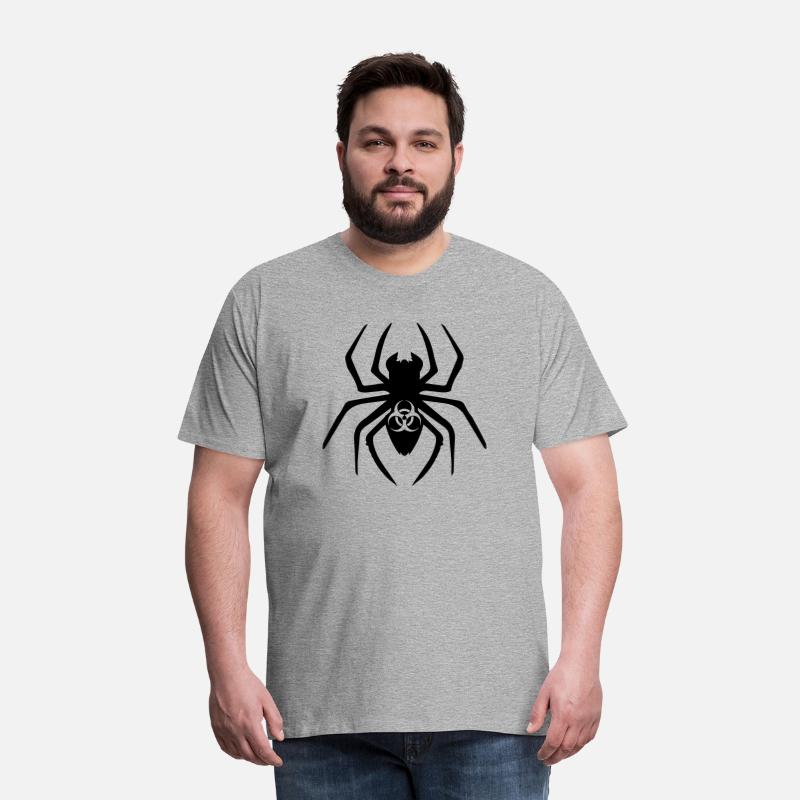 toxic biohazard biological symbol sign virus spide