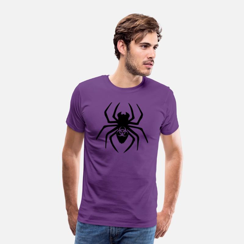 toxic biohazard biological symbol sign virus spide