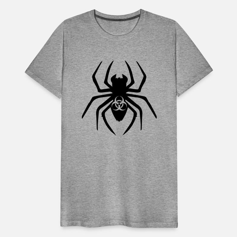 toxic biohazard biological symbol sign virus spide