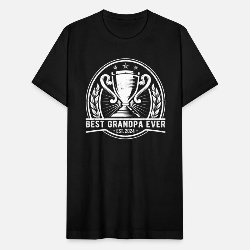 Trophy Grandpa Best Ever Funny Retro Vintage