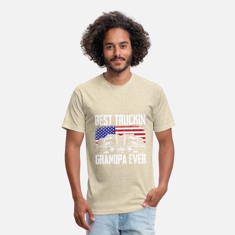 Truck Driver Grandpa Old Man Trucker