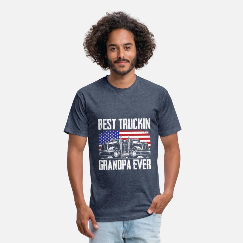 Truck Driver Grandpa Old Man Trucker