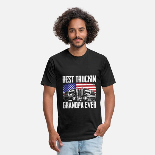 Truck Driver Grandpa Old Man Trucker