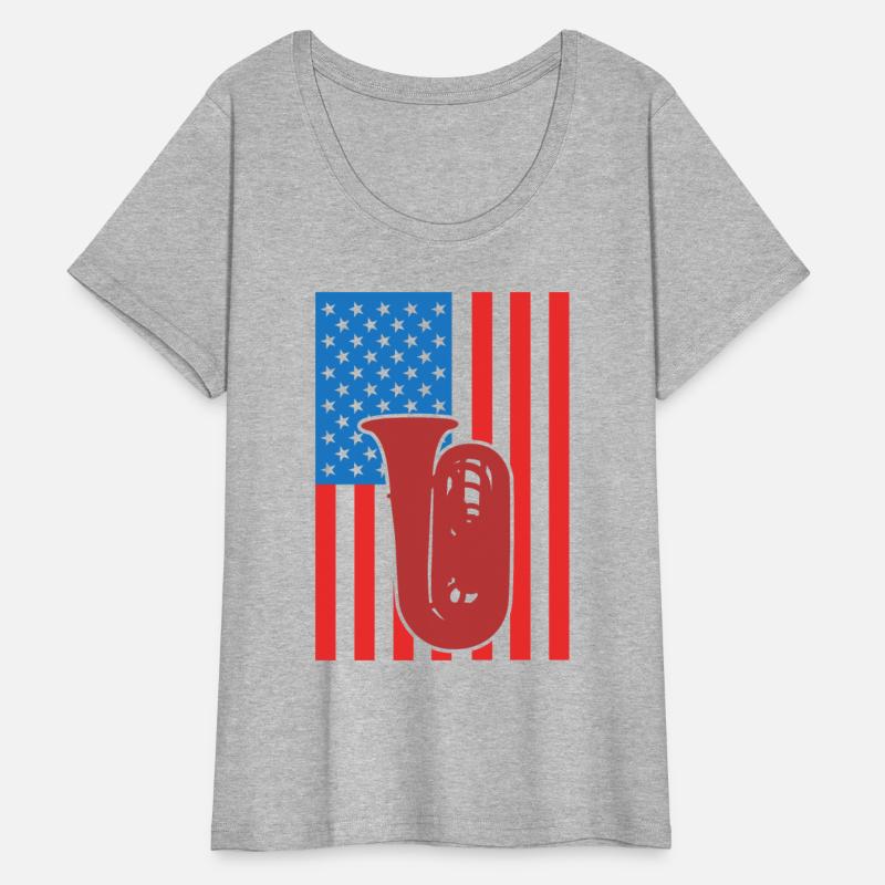 Tuba USA Flag