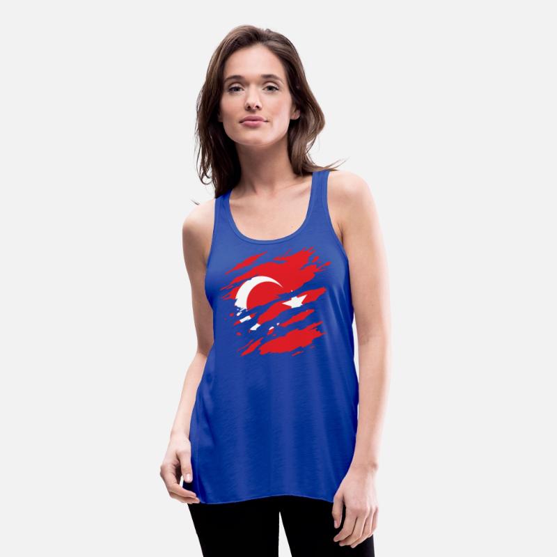 Turkey - national flag, scratches, cracks