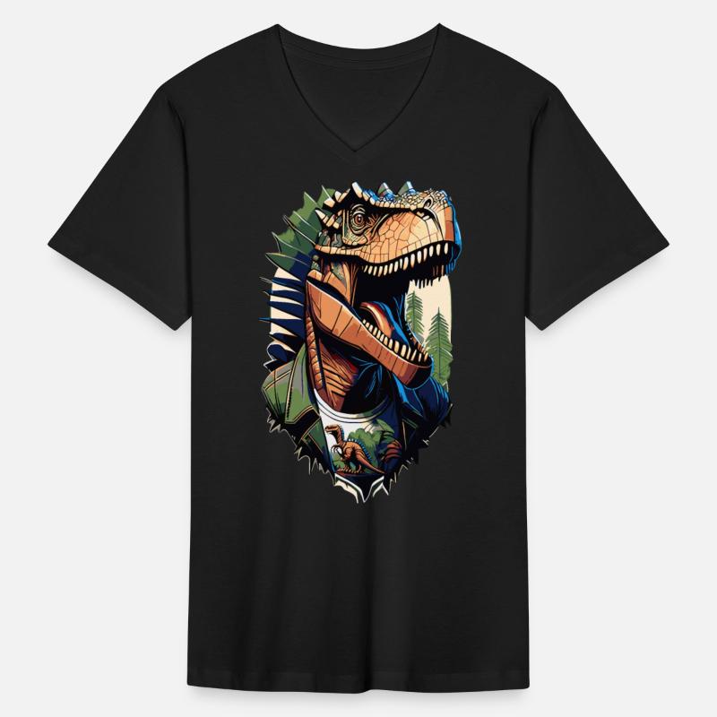 Tyrannosaurus style - Cool Raptor in Jacket