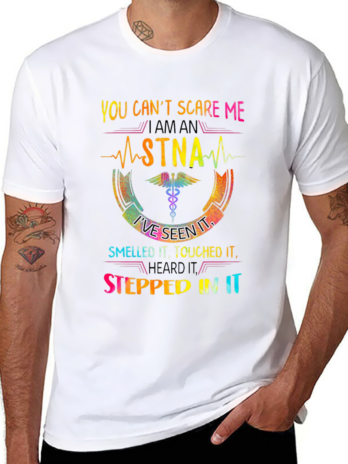 STNA T-Shirt: You Cant Scare Me