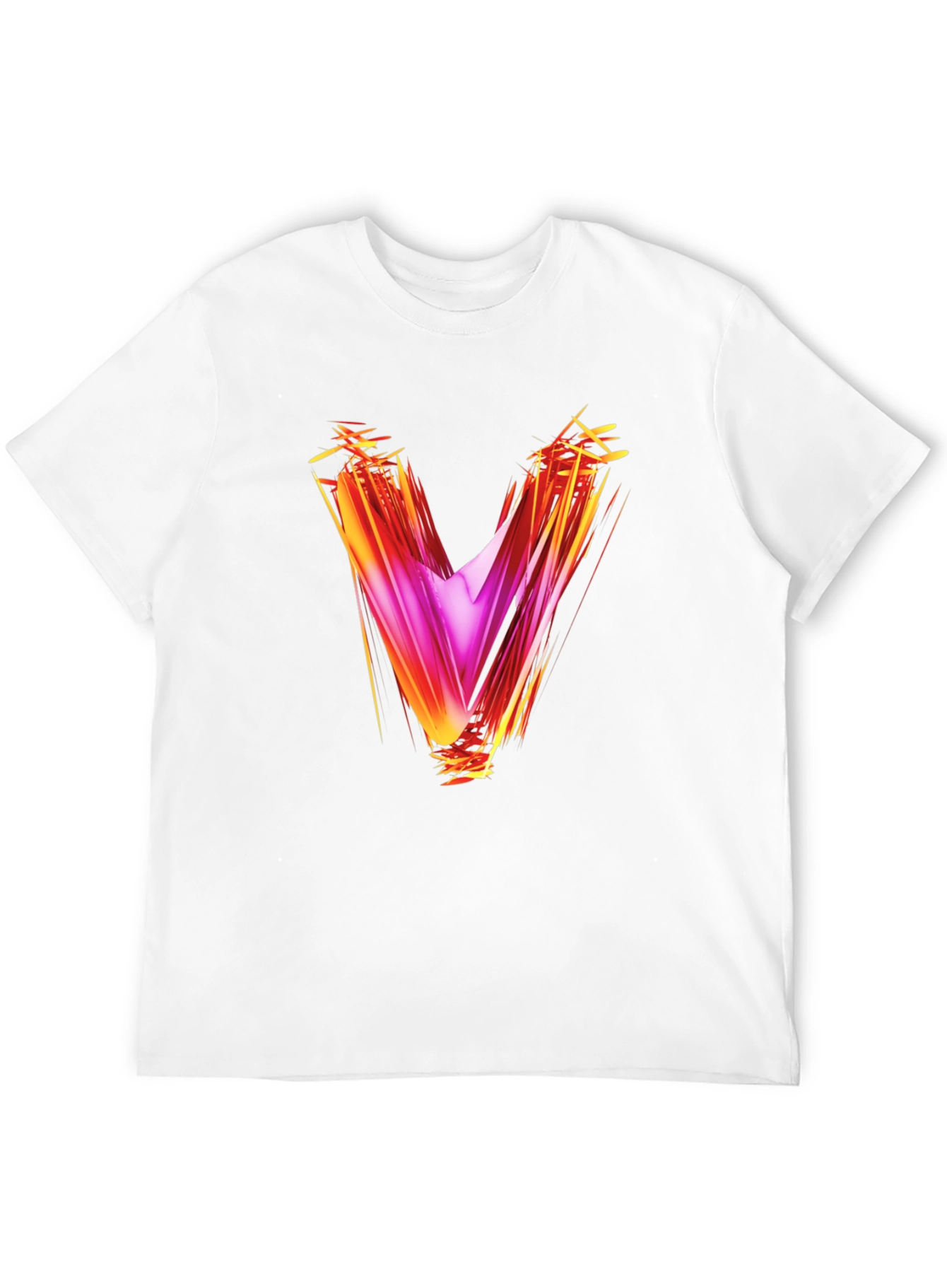 Abstract V Graphic T-Shirt