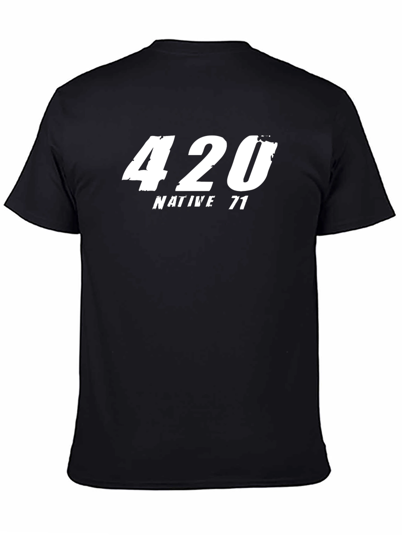 420 Native 71 Graphic Black T-Shirt