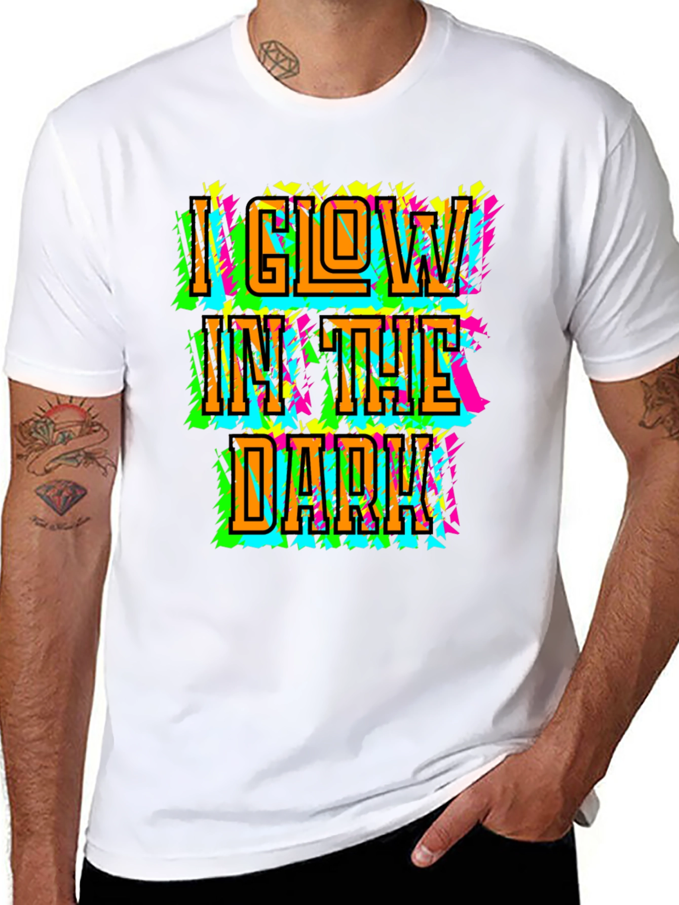 Glow in the Dark Graphic T-Shirt