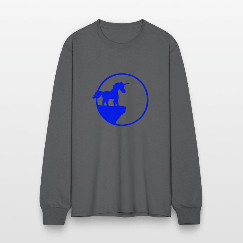 Unicorn Cliff Moon Mountain Night Sweet Silhouette