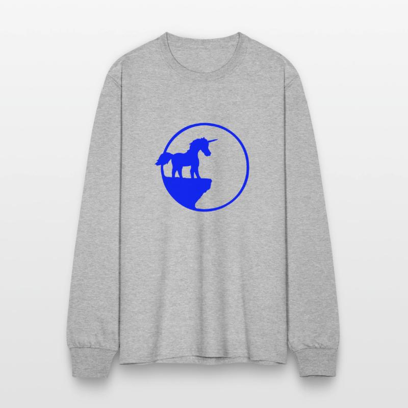 Unicorn Cliff Moon Mountain Night Sweet Silhouette