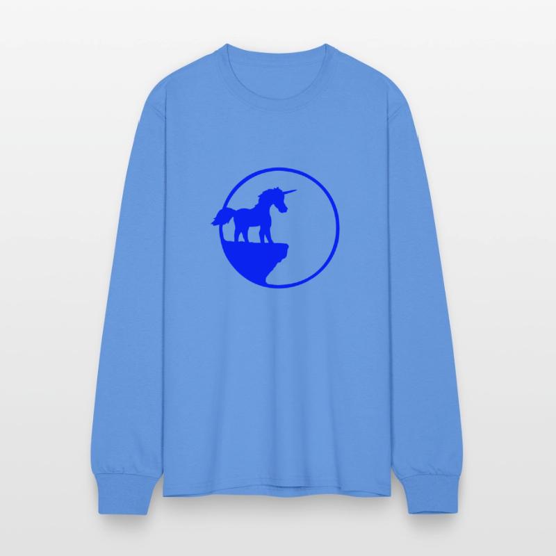 Unicorn Cliff Moon Mountain Night Sweet Silhouette