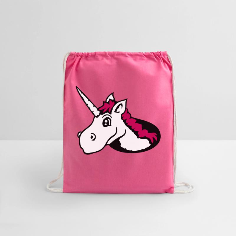 Unicorn Floor Ground Hole Funny Smile Fun Cartoon