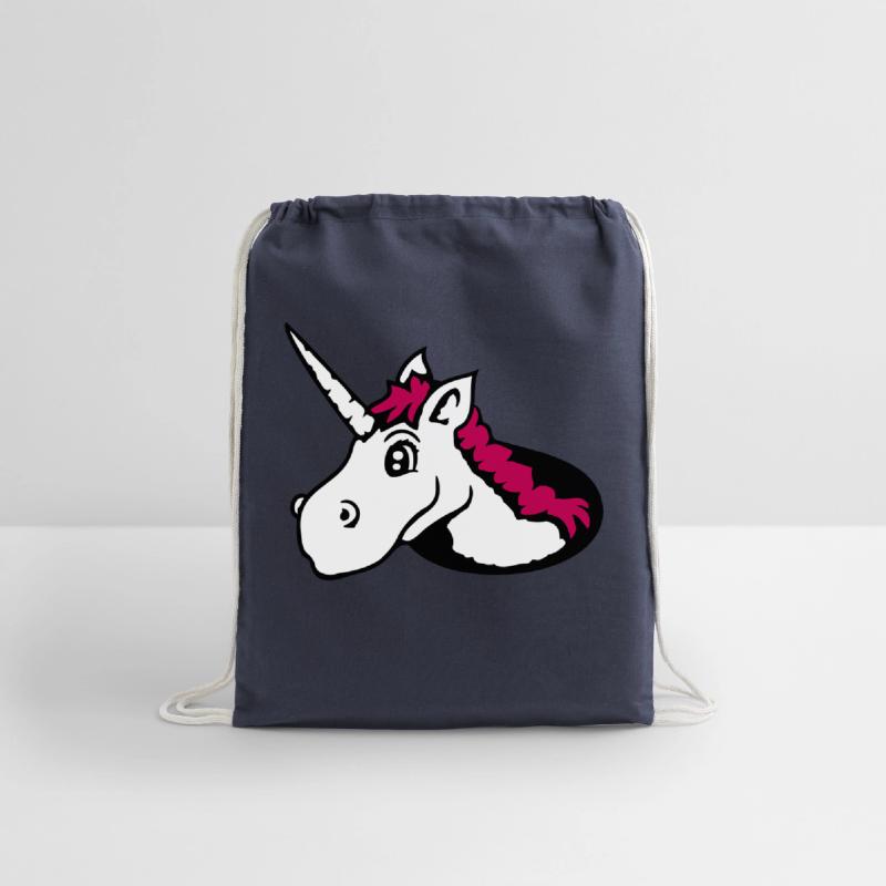 Unicorn Floor Ground Hole Funny Smile Fun Cartoon