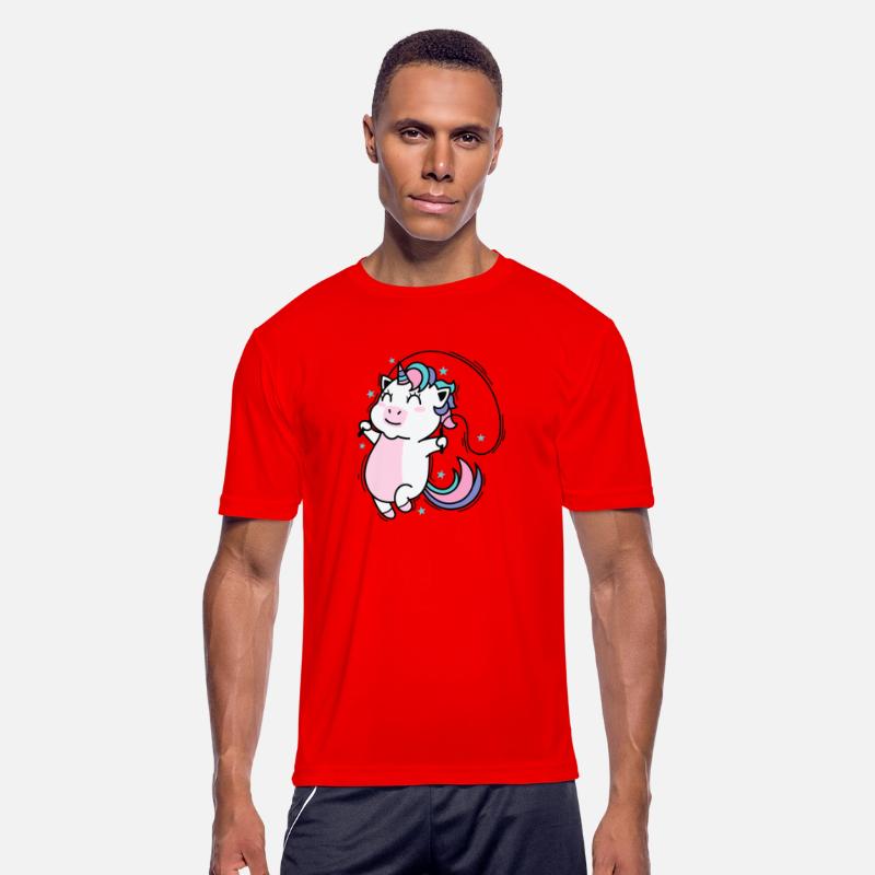 Unicorn jumping Rope Mythical Creature Sport