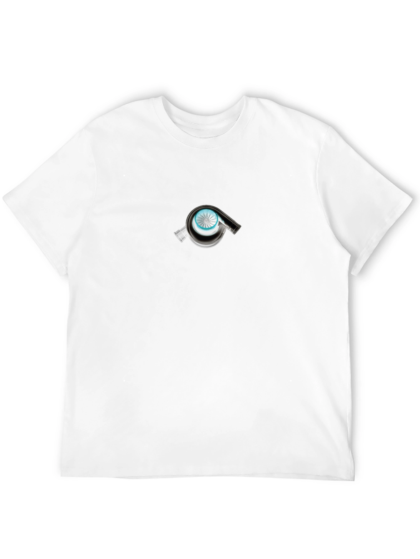 Turbo Graphic Tee - Black Cotton T-Shirt