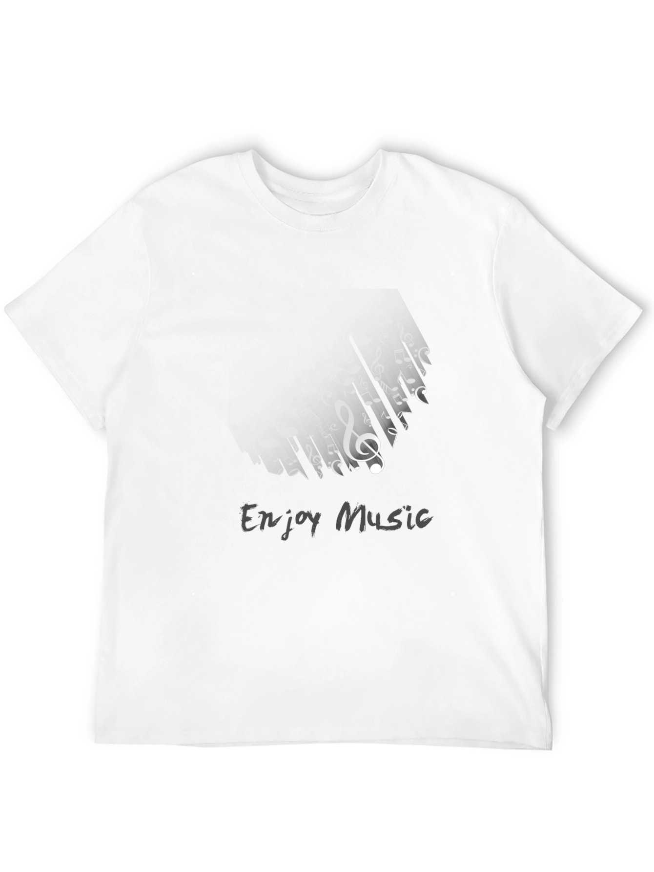 Enjoy Music Black T-Shirt