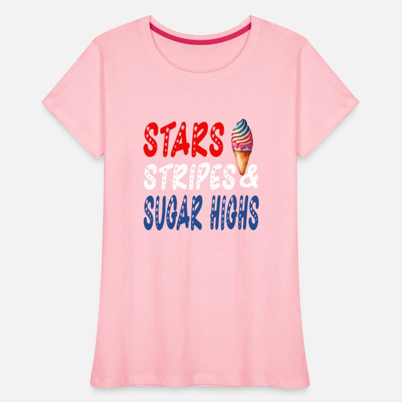 USA Funny Stars Stripes and Sugar Highs