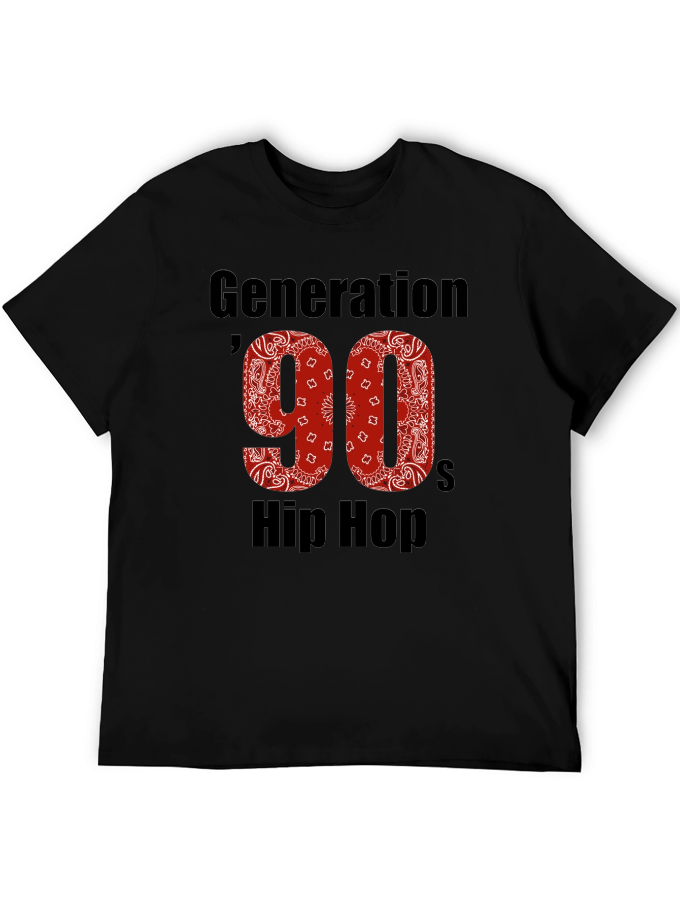 Generation 90s Hip Hop Graphic T-Shirt