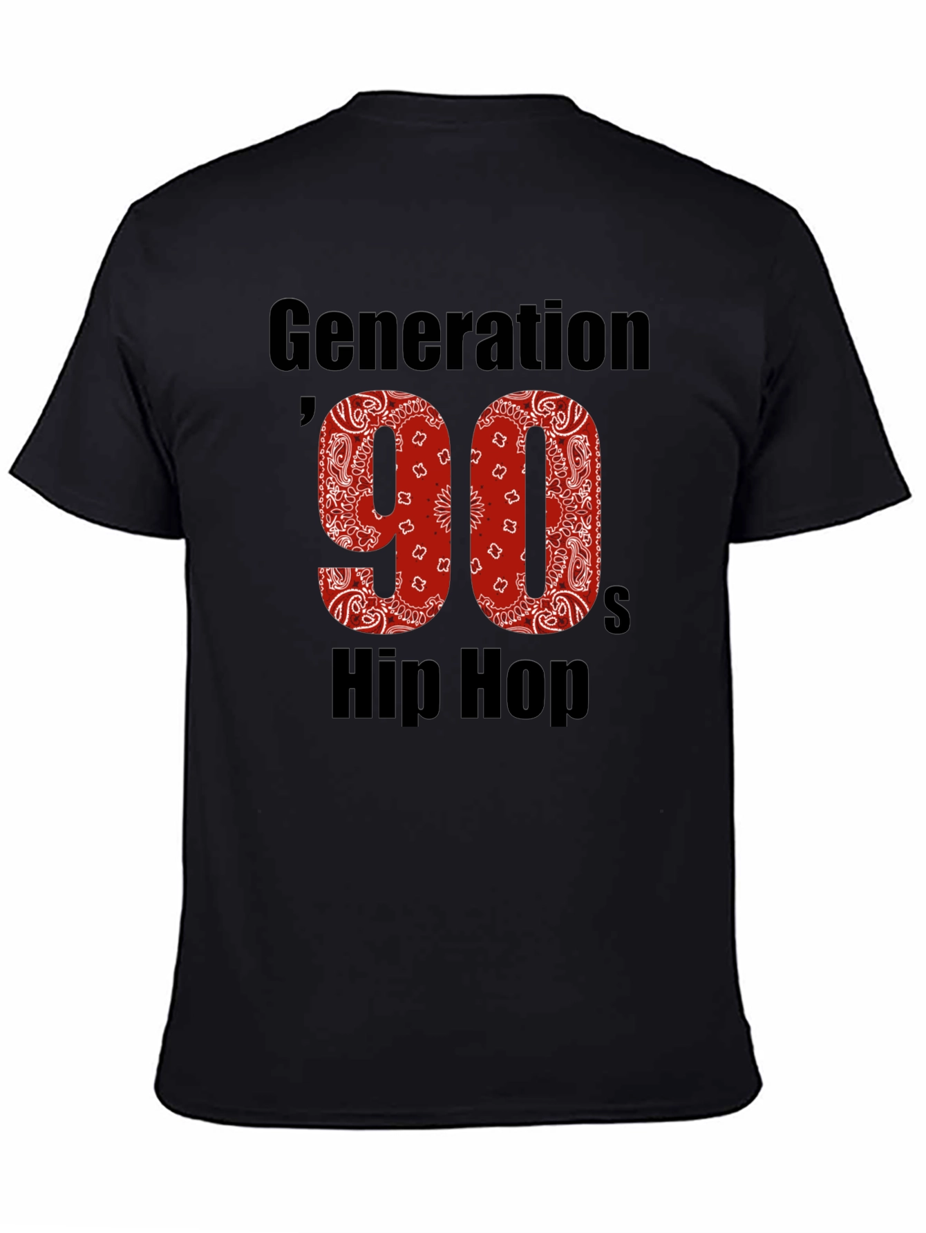 Generation 90s Hip Hop Graphic T-Shirt